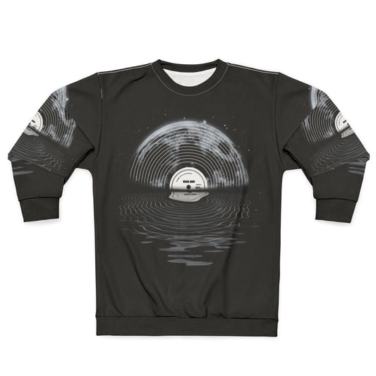 Moon Song Sweatshirt with Retro Space Inspired Design