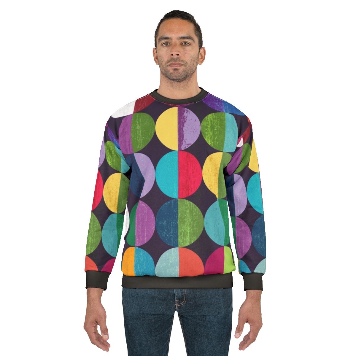 Moon Geometric Sweatshirt