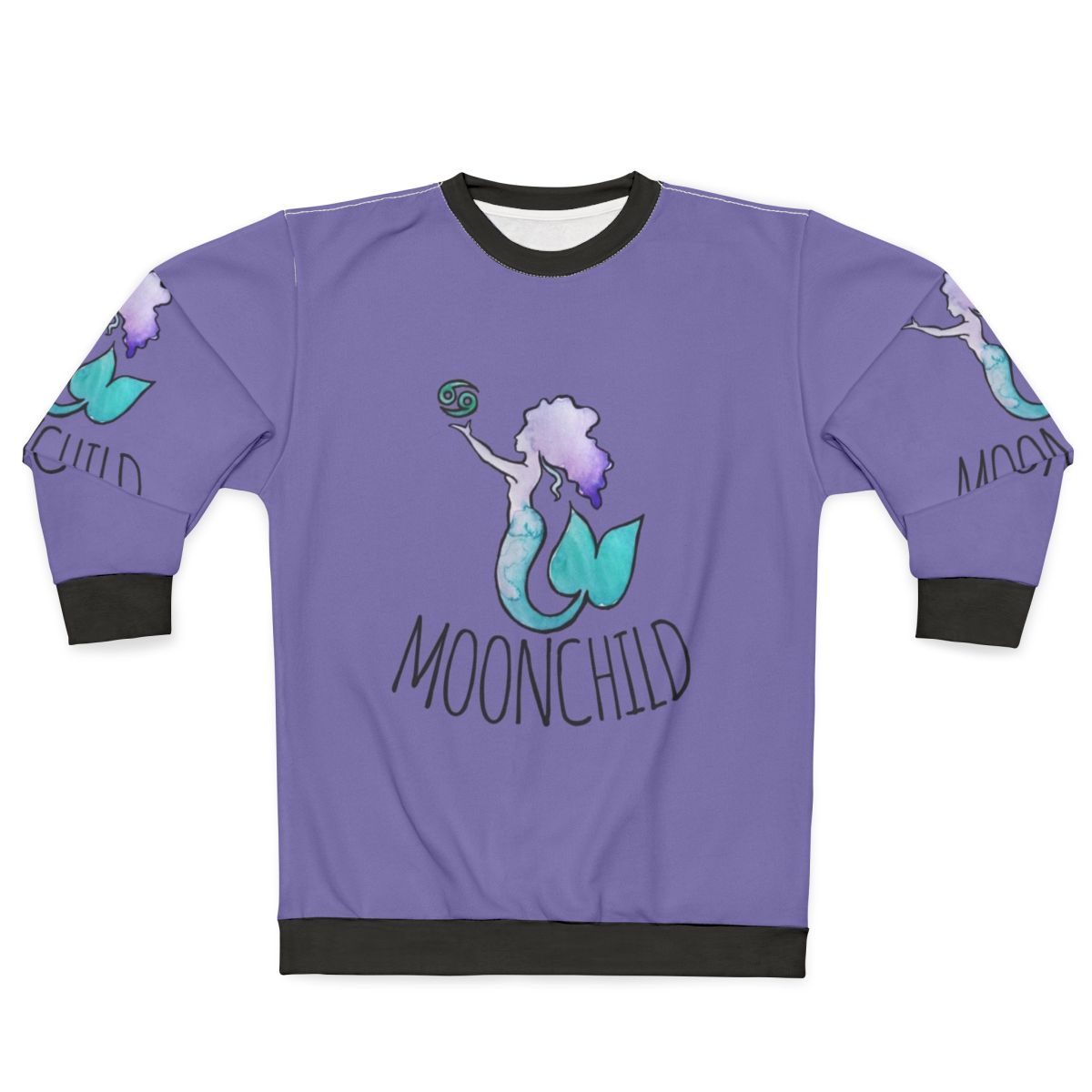 Moonchild Cancer Astrology Mermaid Sweatshirt