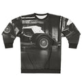 Morgan Plus 8 Sweatshirt with Charcoal Grey Car Illustration