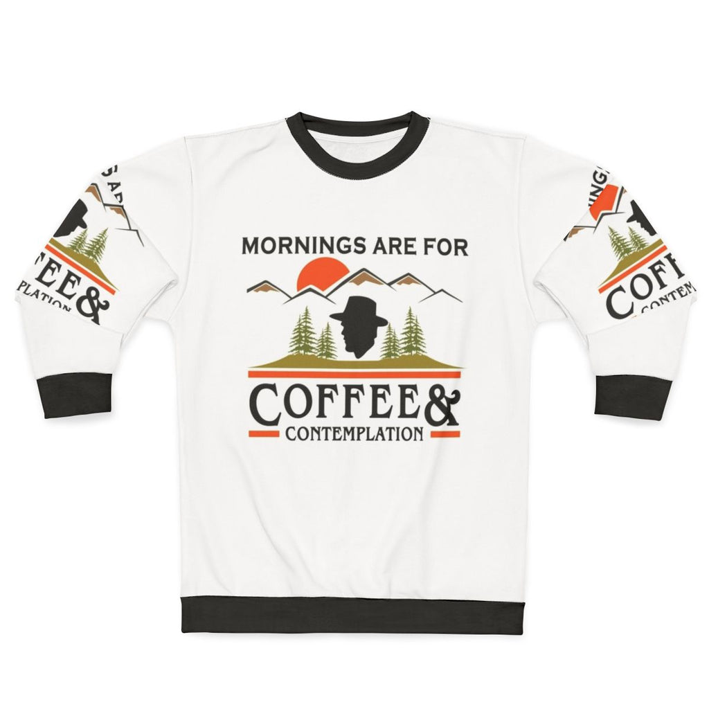 Mornings Are For Coffee And Contemplation Stranger Things Sweatshirt