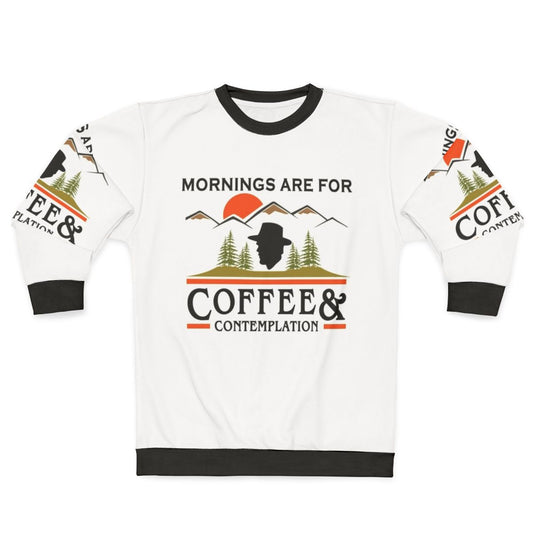 Mornings Are For Coffee And Contemplation Stranger Things Sweatshirt
