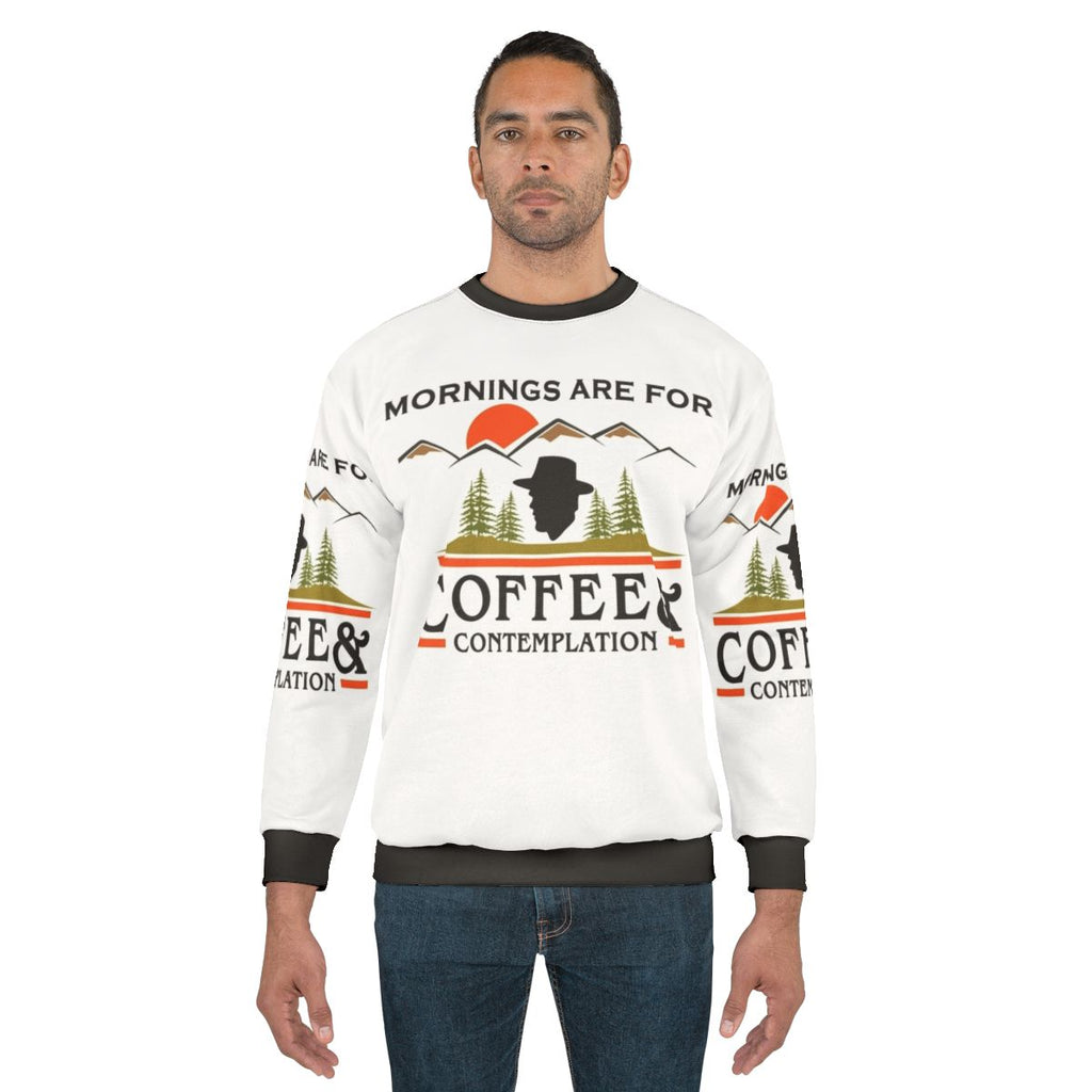 Mornings Are For Coffee And Contemplation Stranger Things Sweatshirt