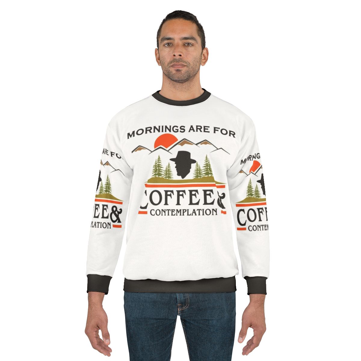 Mornings Are For Coffee And Contemplation Stranger Things Sweatshirt