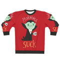 Mornings Suck Vampire Sweatshirt
