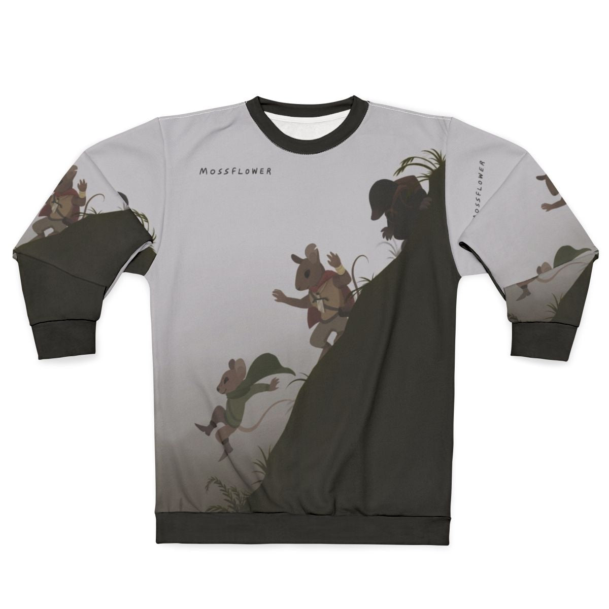 Mossflower Sweatshirt with Redwall characters