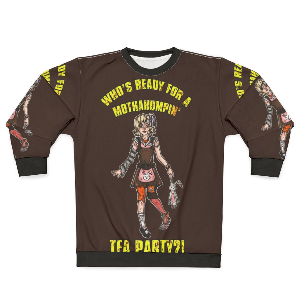 Borderlands Tiny Tina Mothahumpin Tea Party Sweatshirt