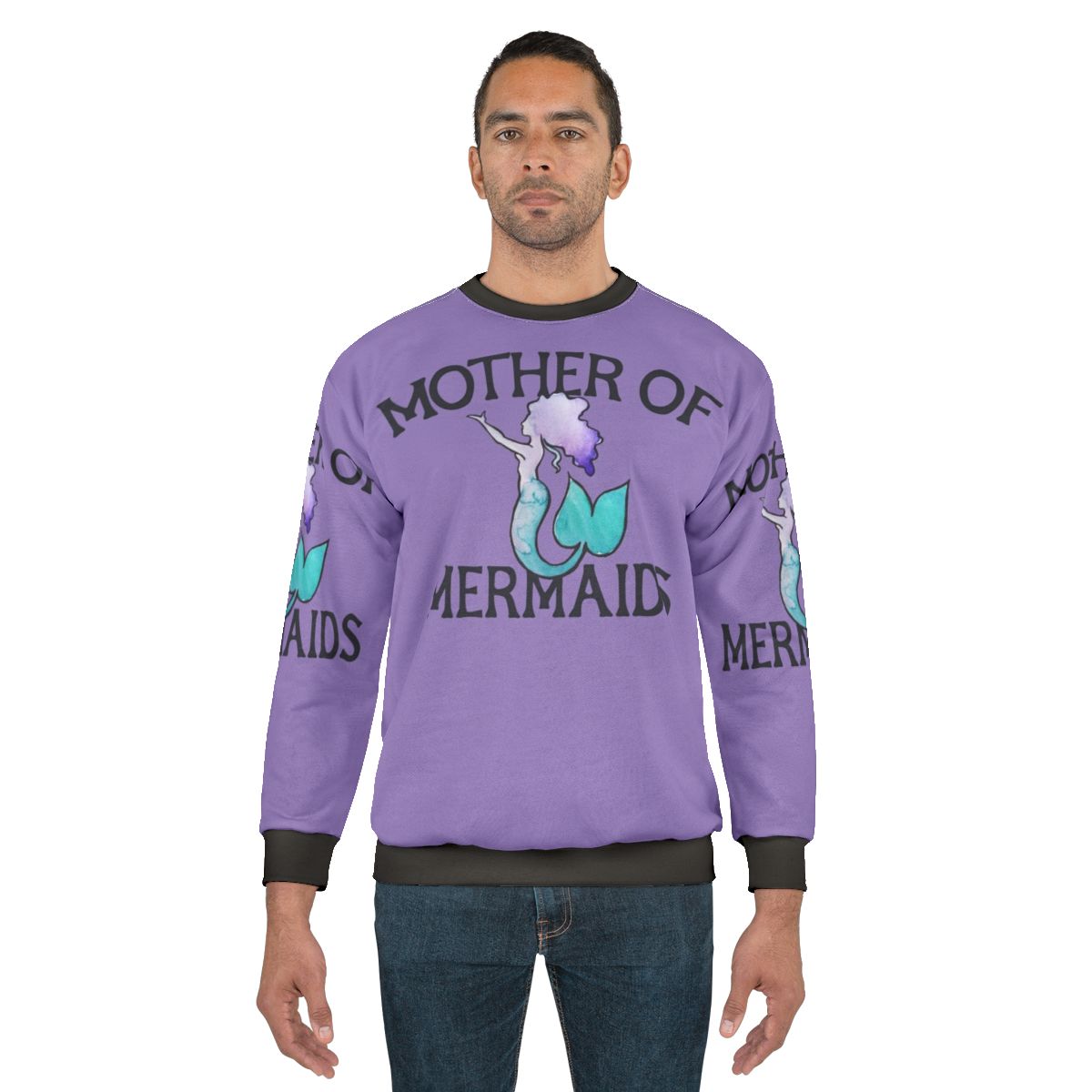 Mother of Mermaids Sweatshirt featuring a cute mermaid design