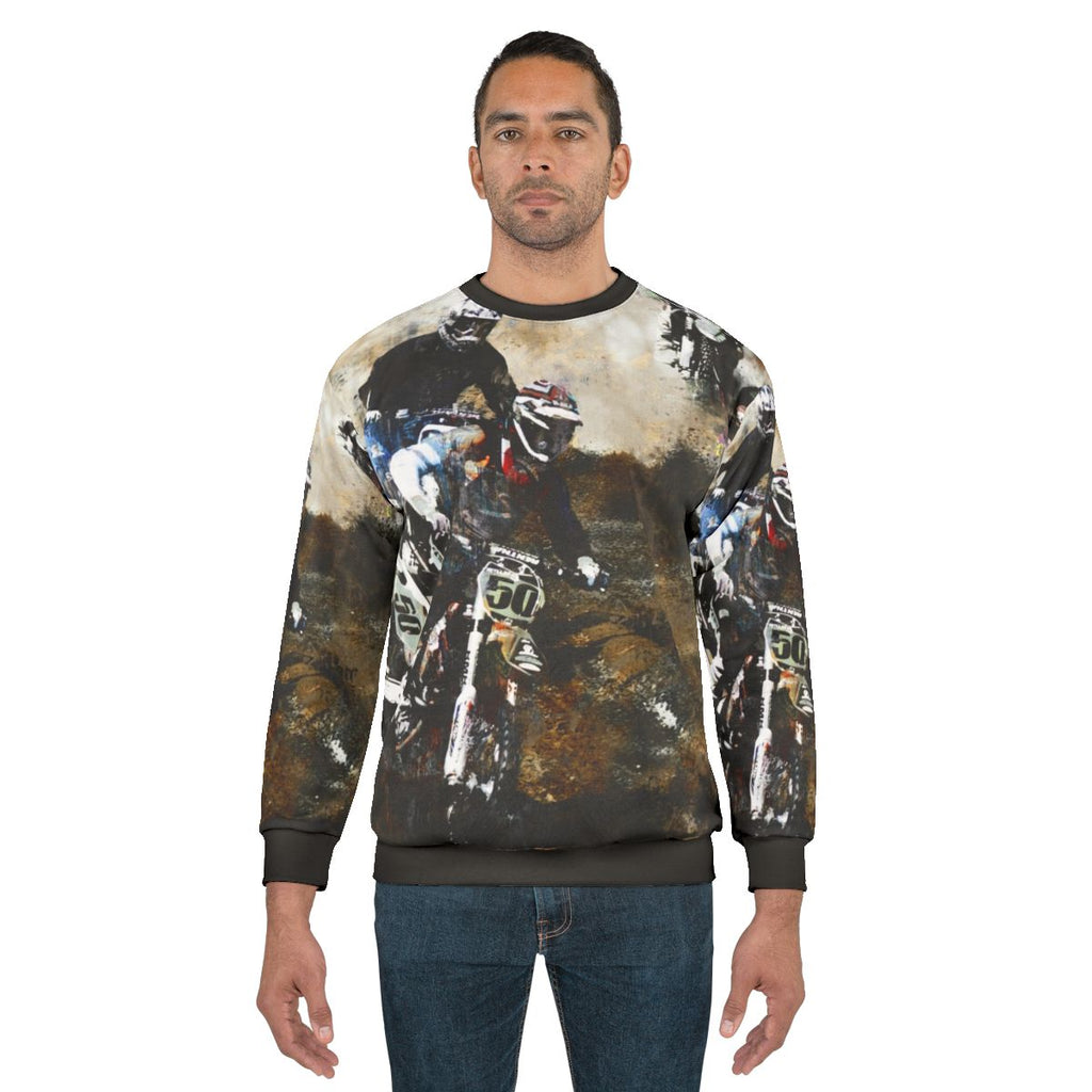 Motocross dirt bike sweatshirt