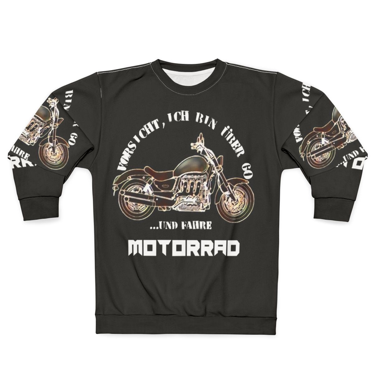 Vintage motorcycle Rocket 3 sweatshirt with cool saying