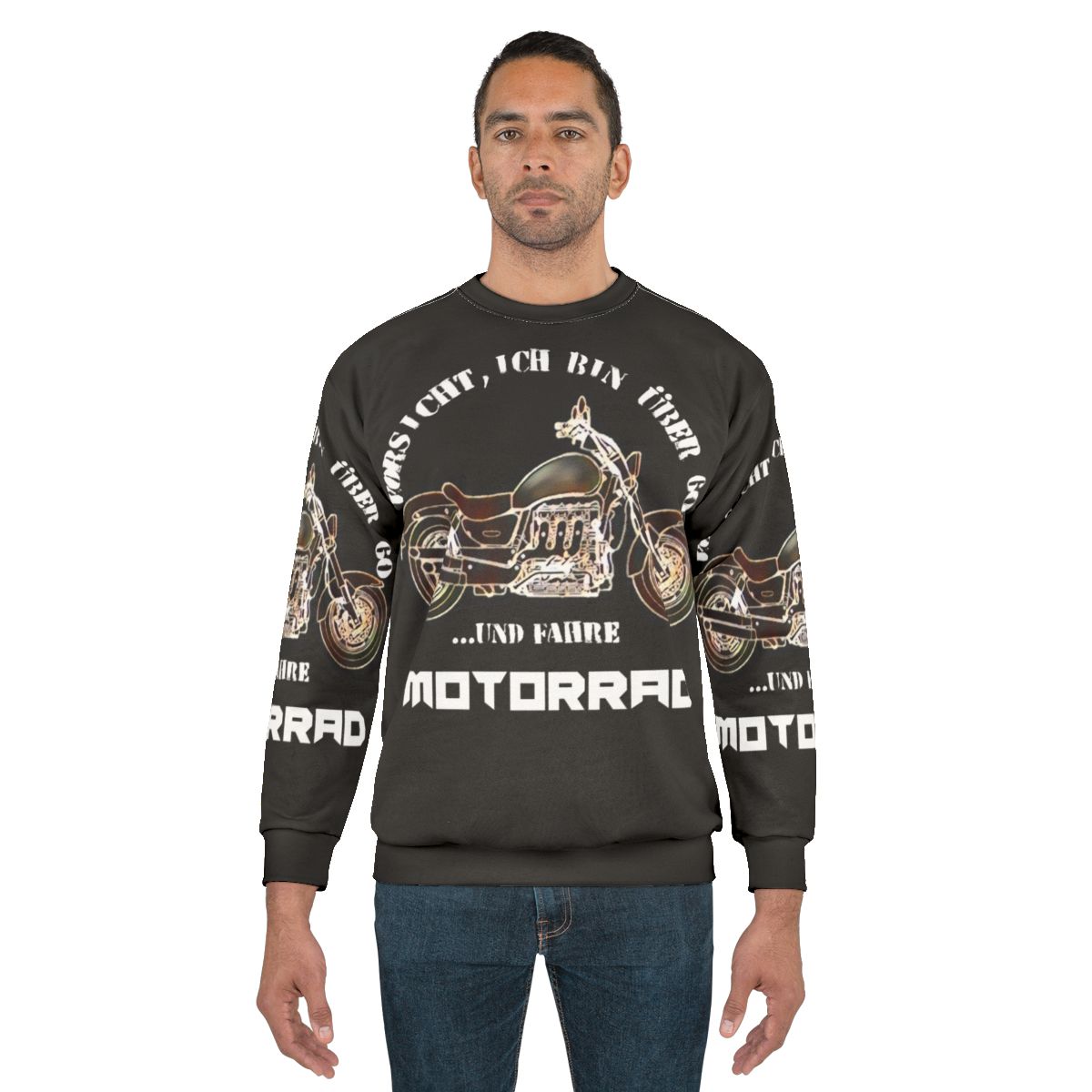 Vintage motorcycle Rocket 3 sweatshirt with cool saying