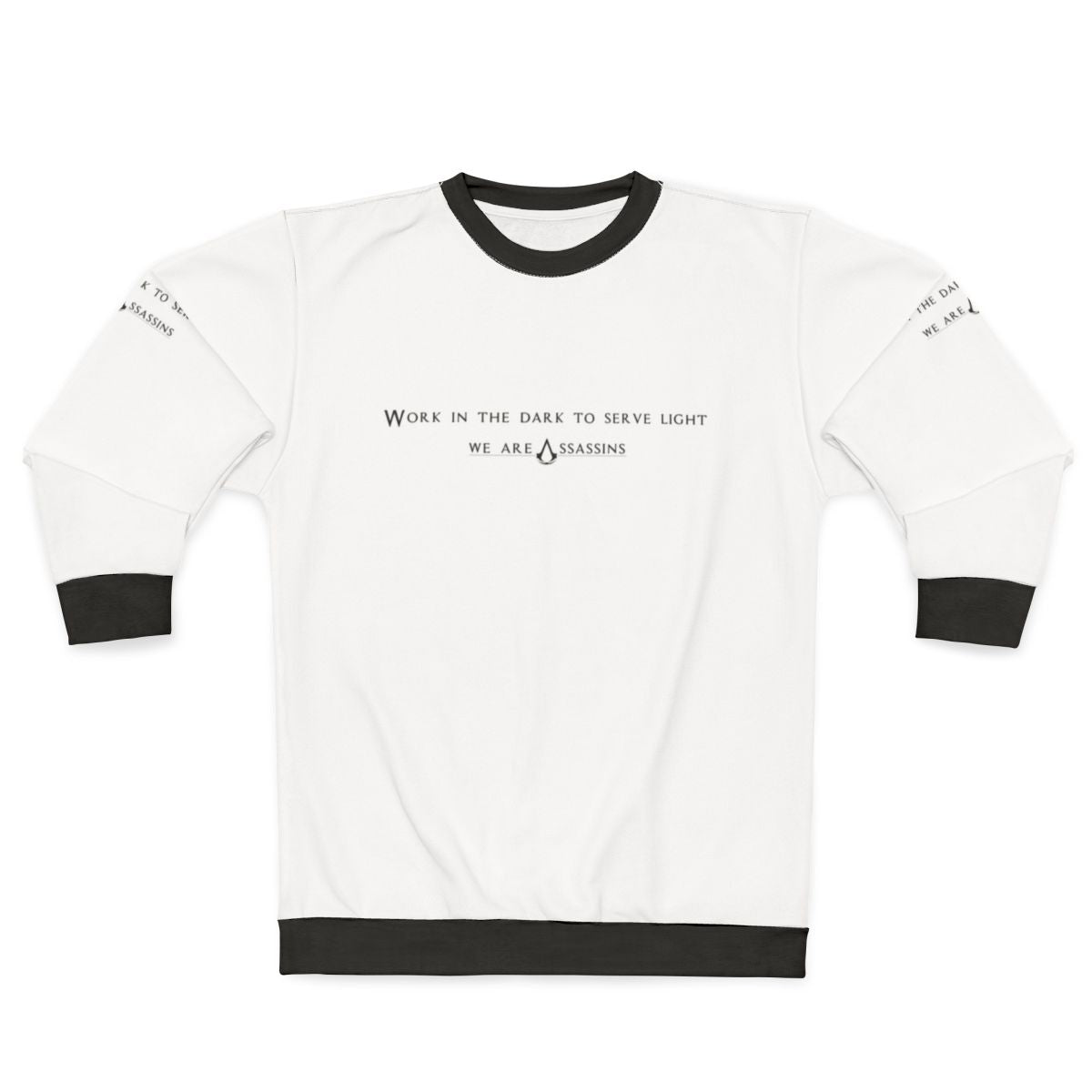 Assassins Creed Mirage Motto Customizable Sweatshirt