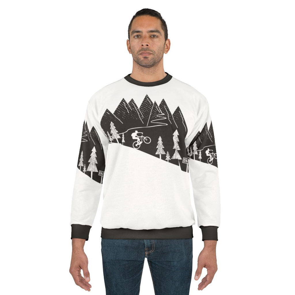 Mountain bike cycling sweatshirt for outdoor enthusiasts