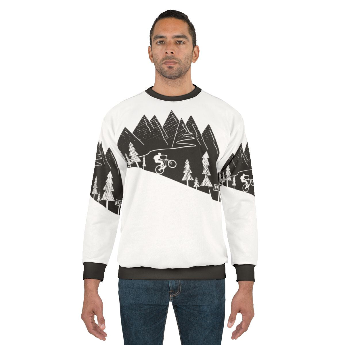 Mountain bike cycling sweatshirt for outdoor enthusiasts