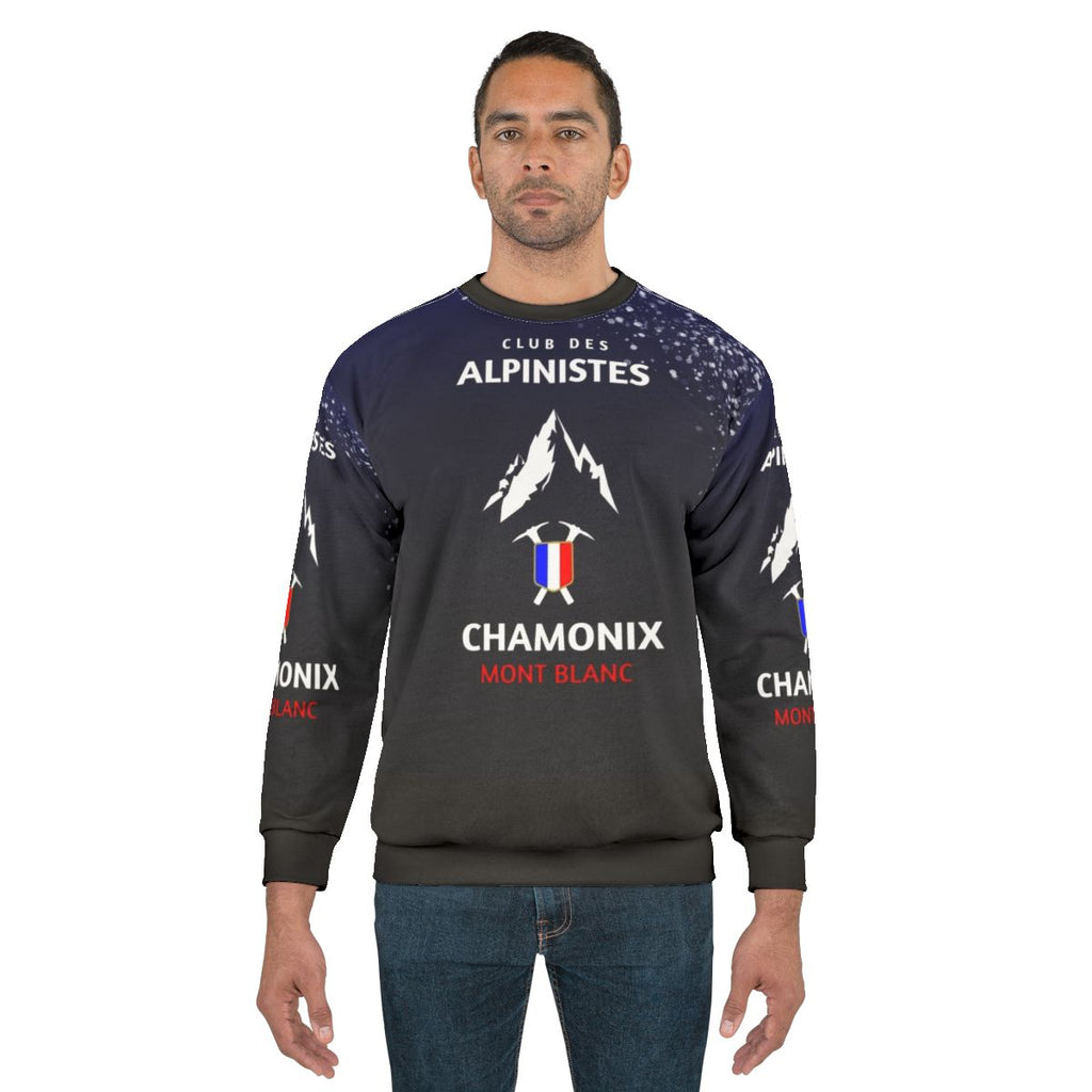 Mountaineering Sweatshirt for Chamonix Mont Blanc Climbing