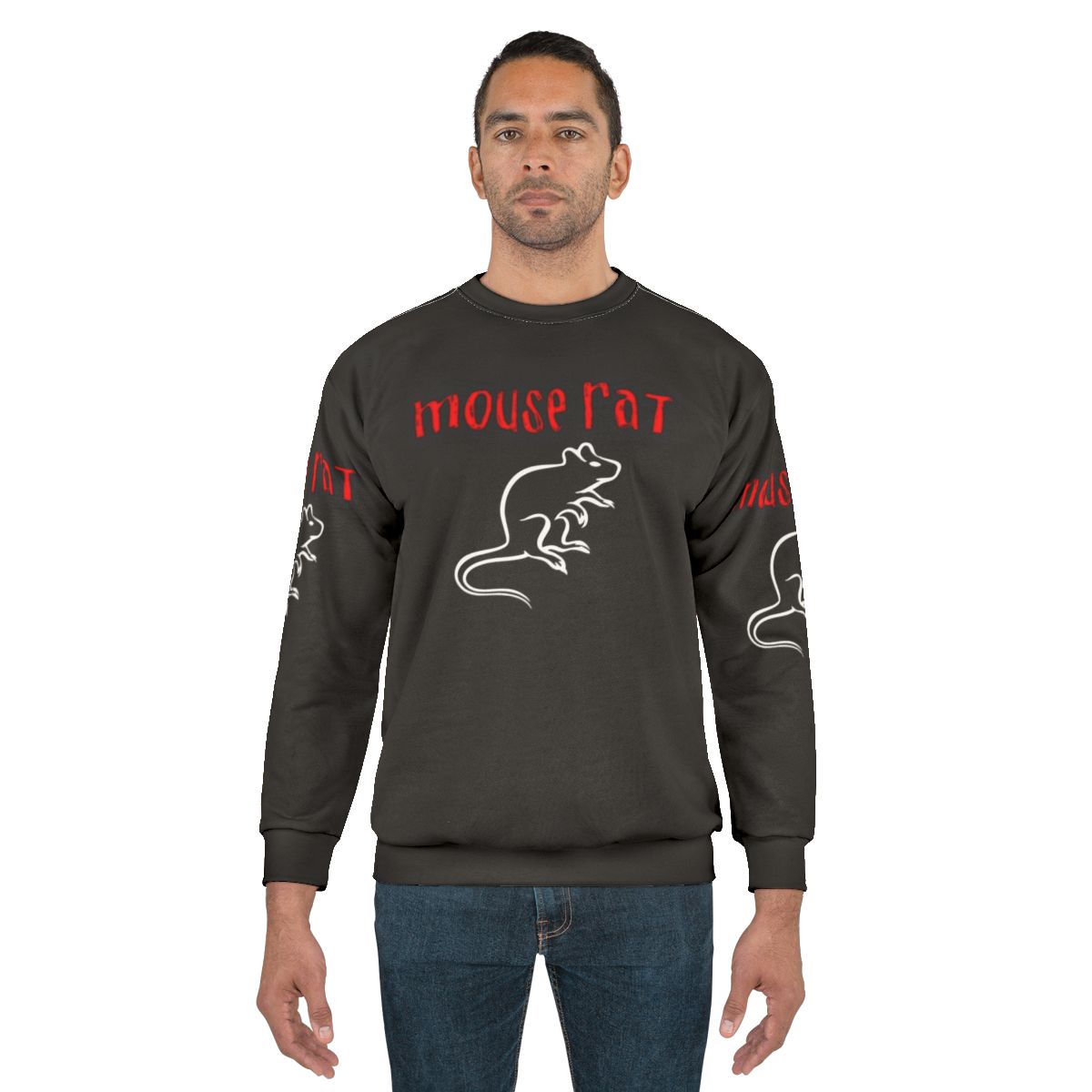 Mouse Rat The Band is Back in Town Sweatshirt featuring characters from Parks and Recreation