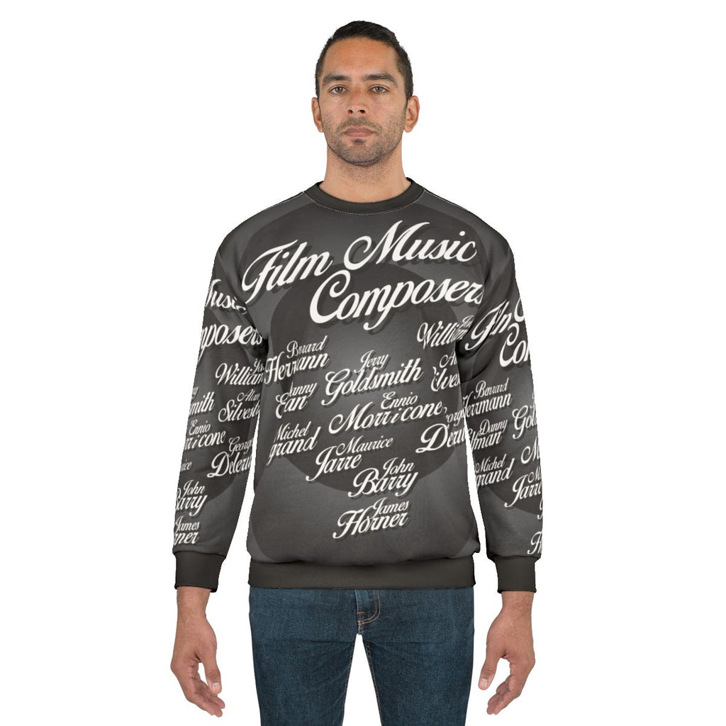 Movie Music Composers Sweatshirt featuring iconic film score composers