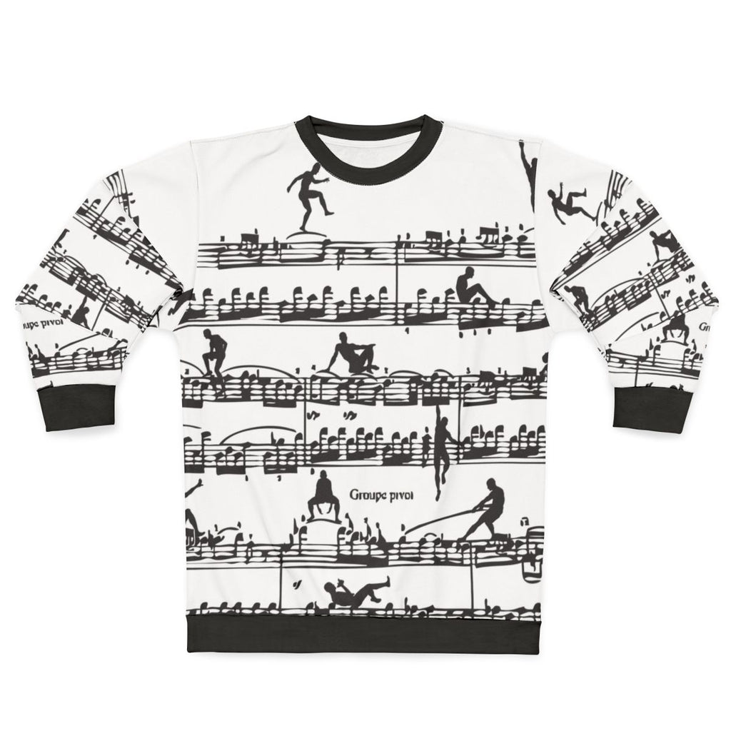 Mozart Men's Sweatshirt with Classical Music Inspired Design