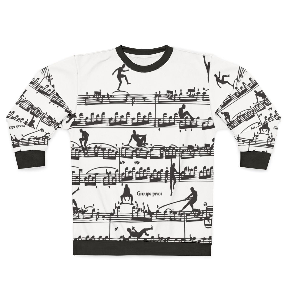 Mozart Men's Sweatshirt with Classical Music Inspired Design