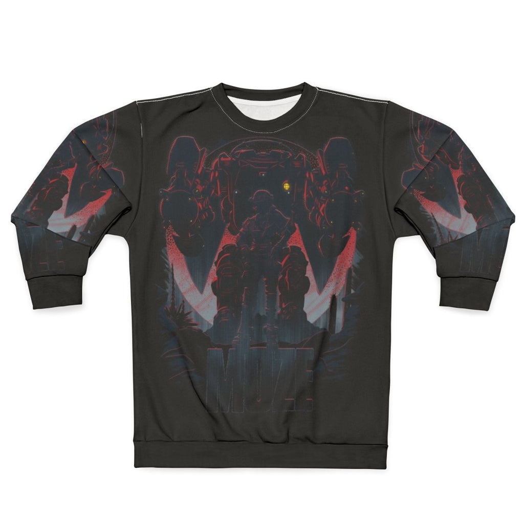 Borderlands 3 Moze Sweatshirt with Fan Art Design