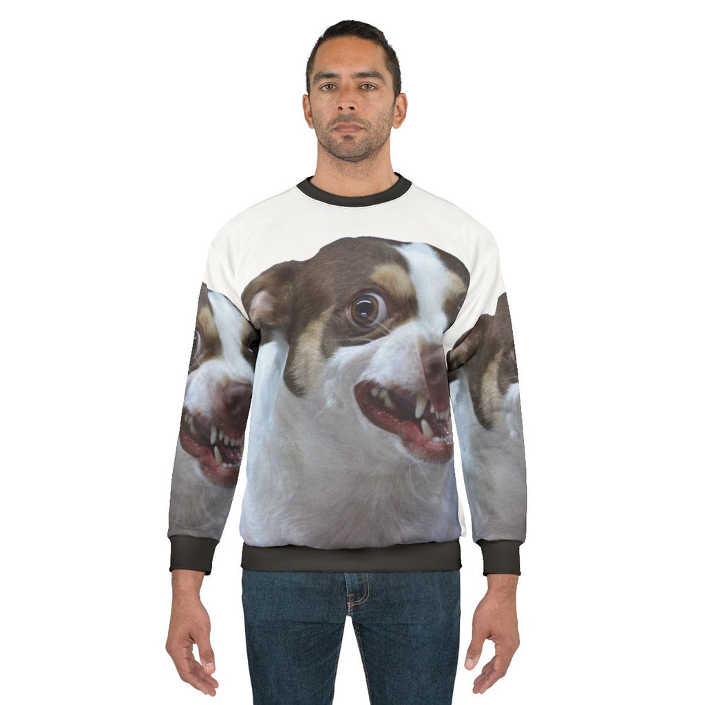 Mr Bubz Chihuahua Meme Funny Dog Sweatshirt
