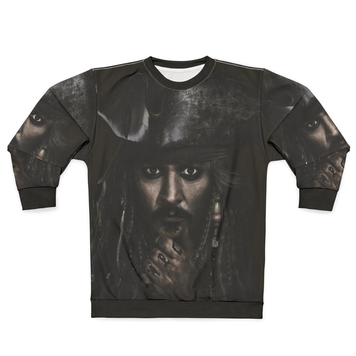 Johnny Depp as Captain Jack Sparrow Sweatshirt
