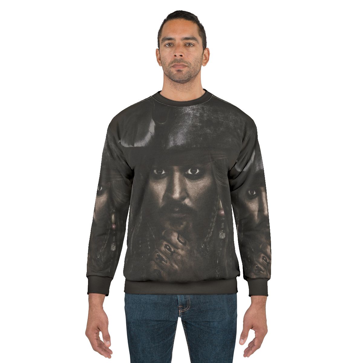 Johnny Depp as Captain Jack Sparrow Sweatshirt