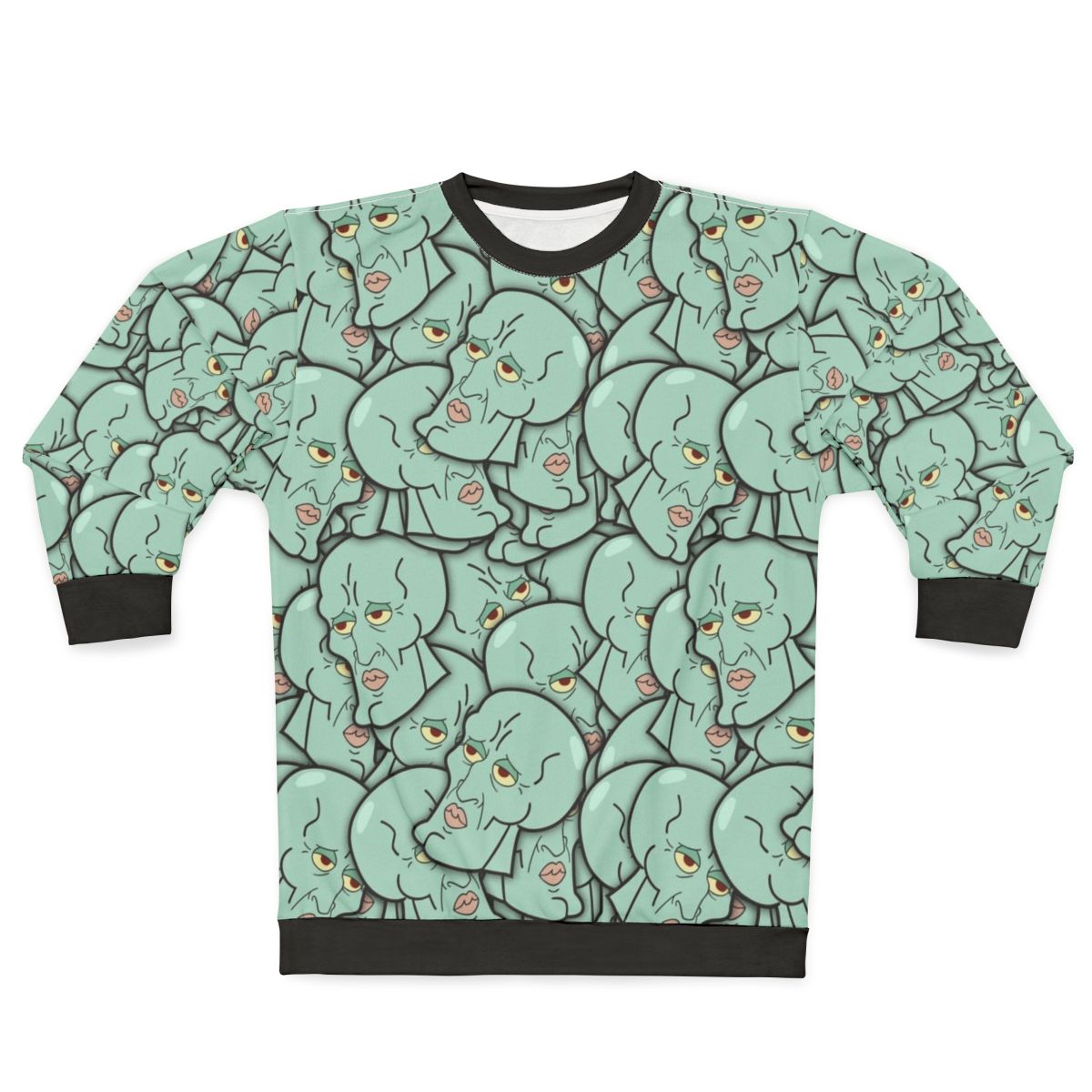 Handsome man Spongebob Squarepants sweatshirt