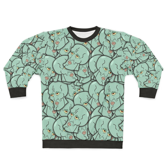 Handsome man Spongebob Squarepants sweatshirt
