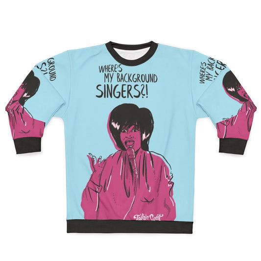 Ms Patti's Legendary Backing Singers Hot Pink Sweatshirt