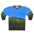 Mt Marathon Seward Alaska Sweatshirt featuring a scenic mountain landscape