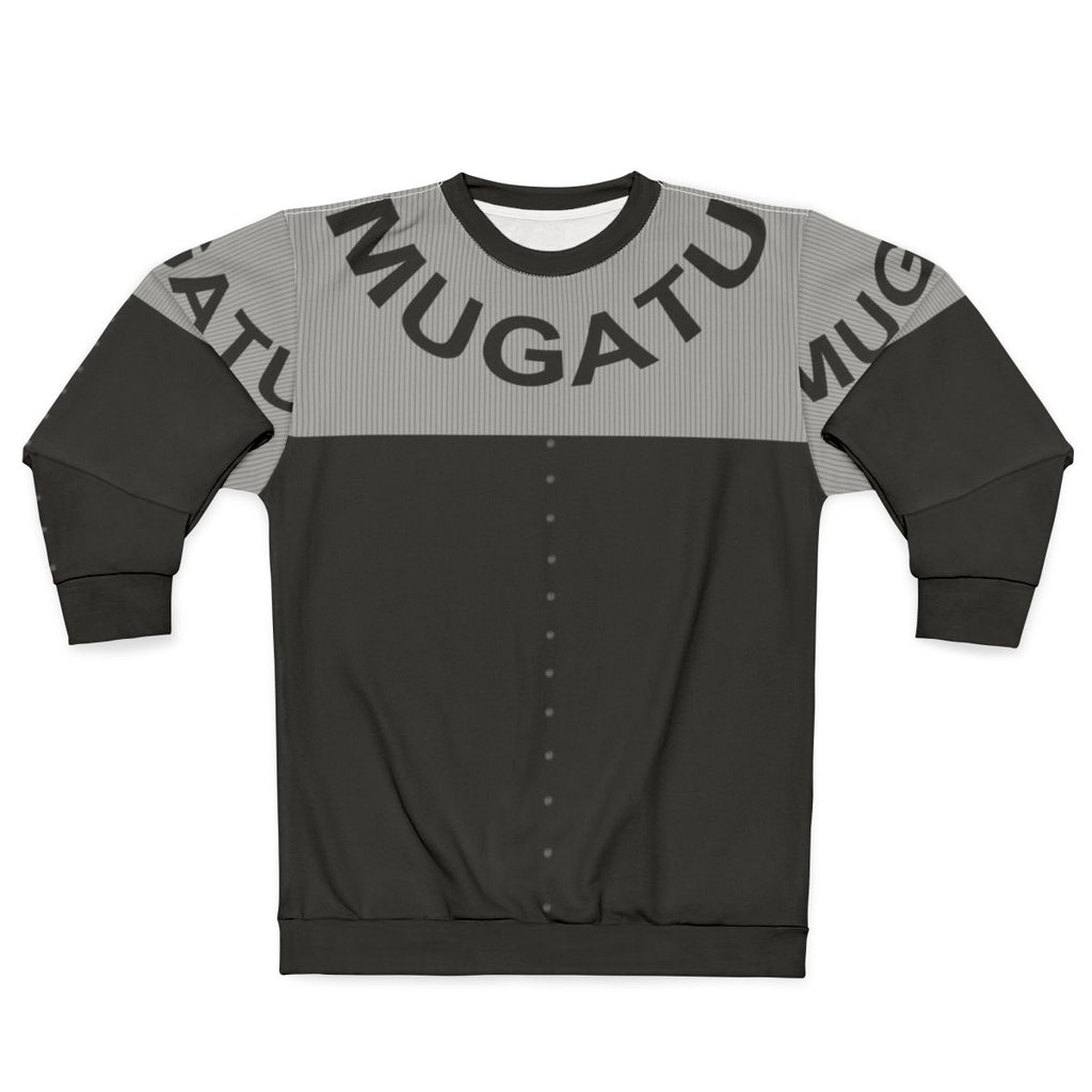 Mugatu Sweatshirt with Zoolander and Derek Artwork