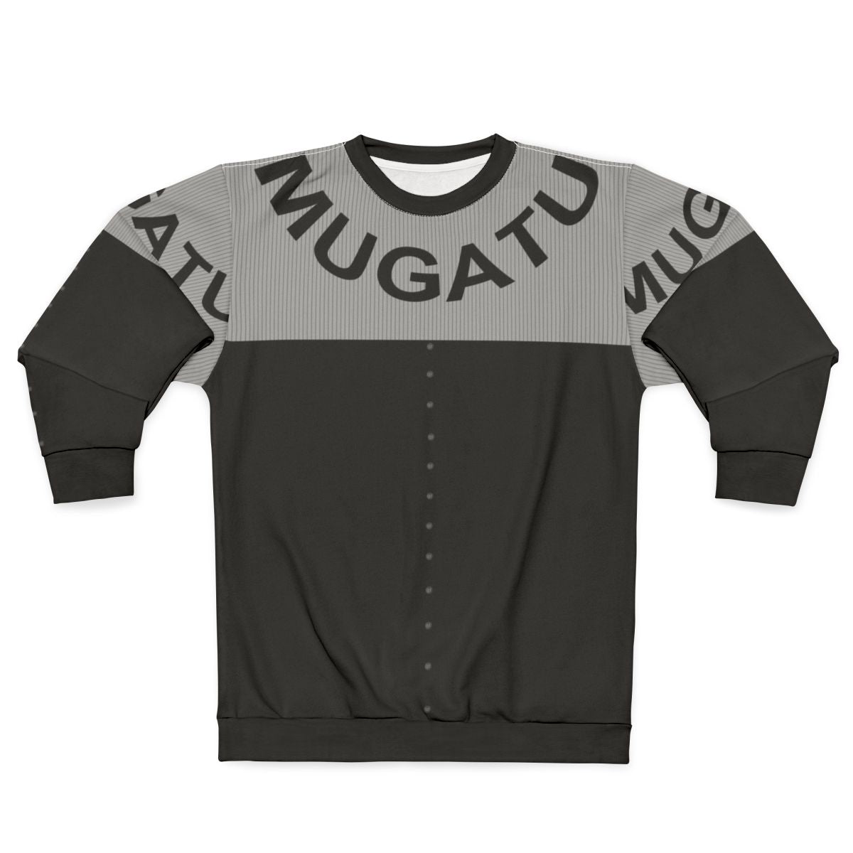 Mugatu Sweatshirt with Zoolander and Derek Artwork