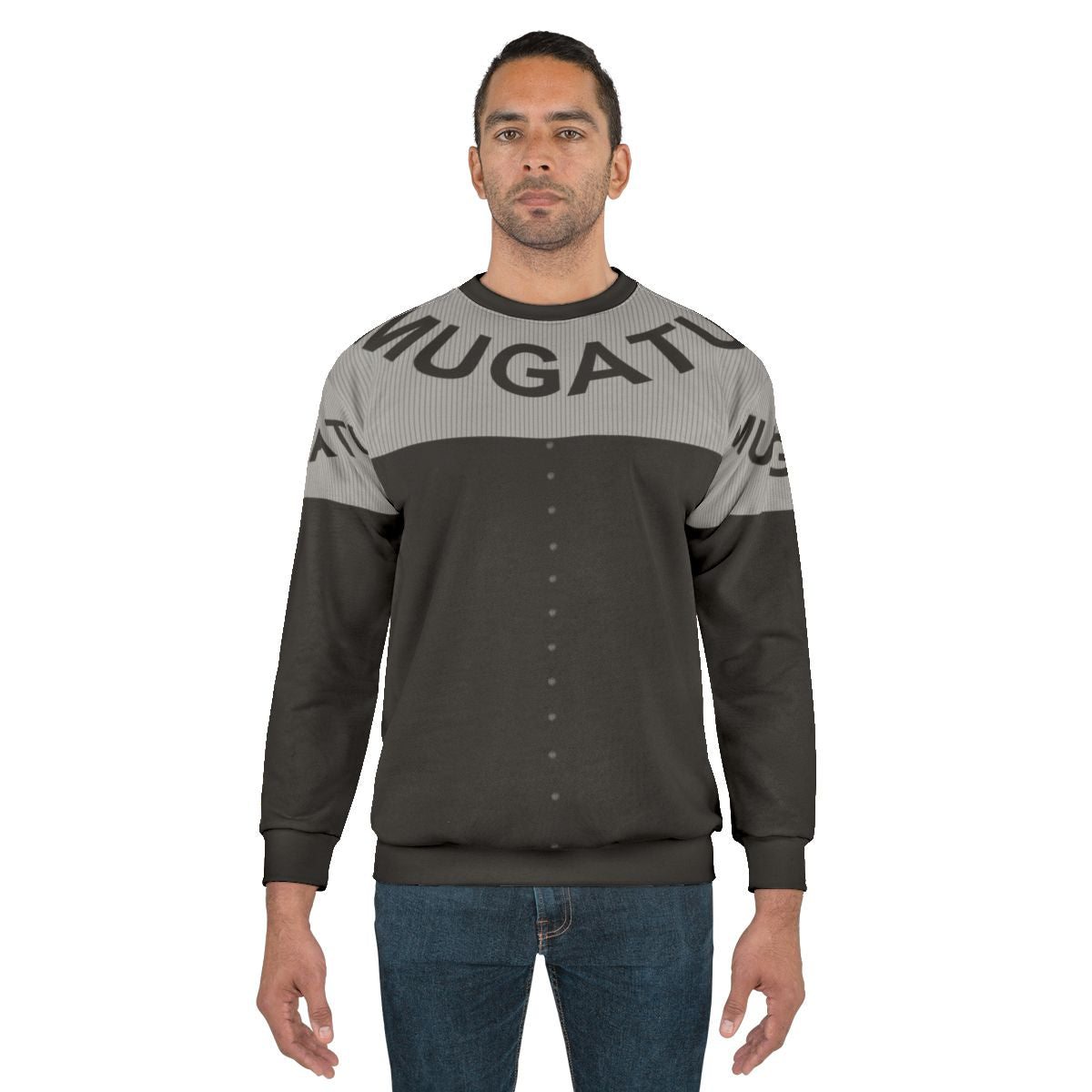 Mugatu Sweatshirt with Zoolander and Derek Artwork