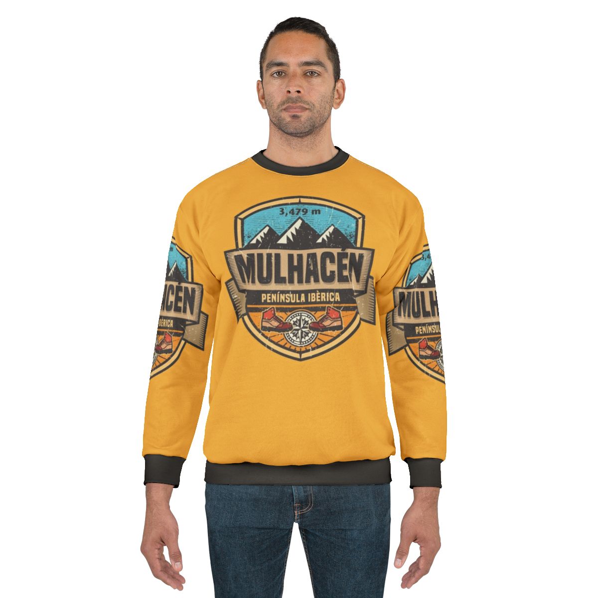 Mulhacen Peak Spain Hiking Sweatshirt
