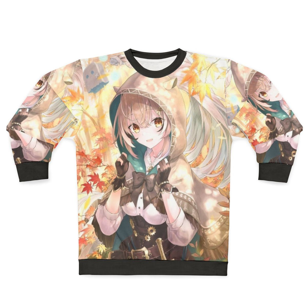 Mumei anime girl hololive vtuber sweatshirt design