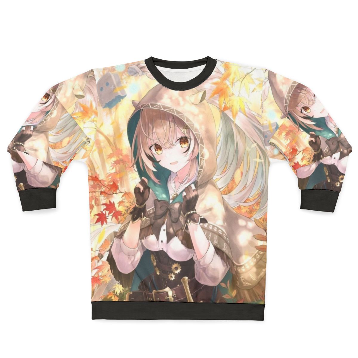 Mumei anime girl hololive vtuber sweatshirt design