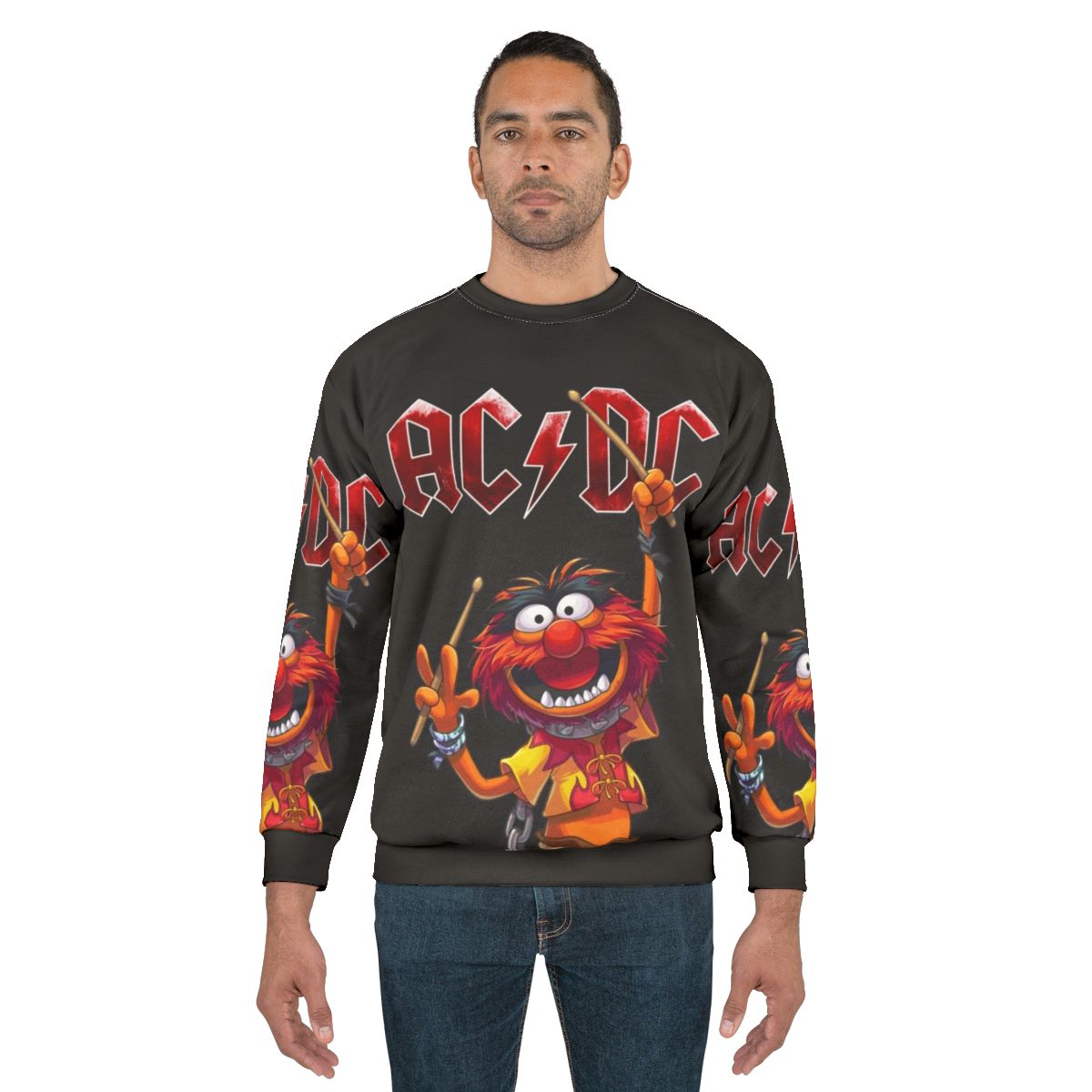 Muppet Animal Drummer Sweatshirt