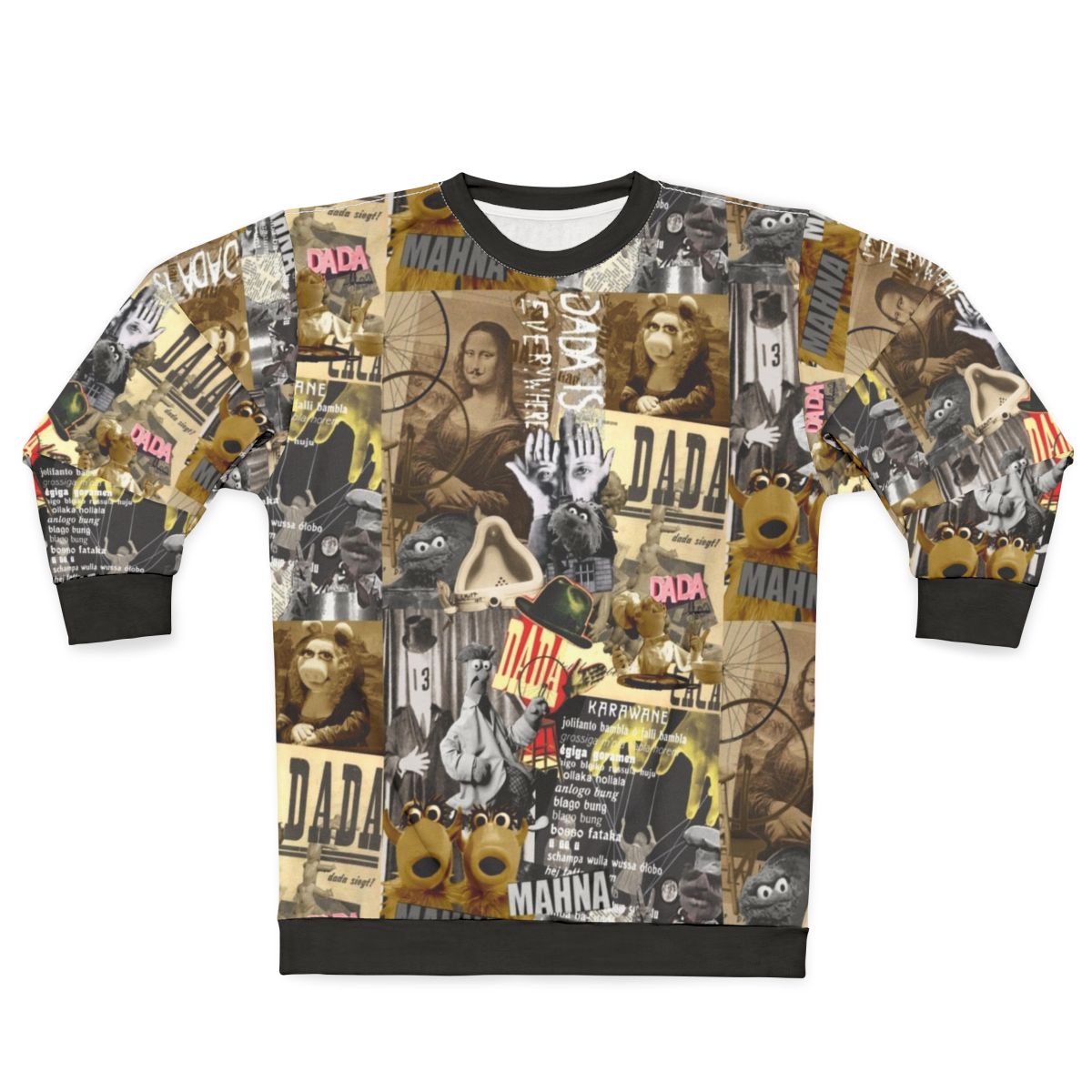 Muppet Dada Collage Graphic Sweatshirt