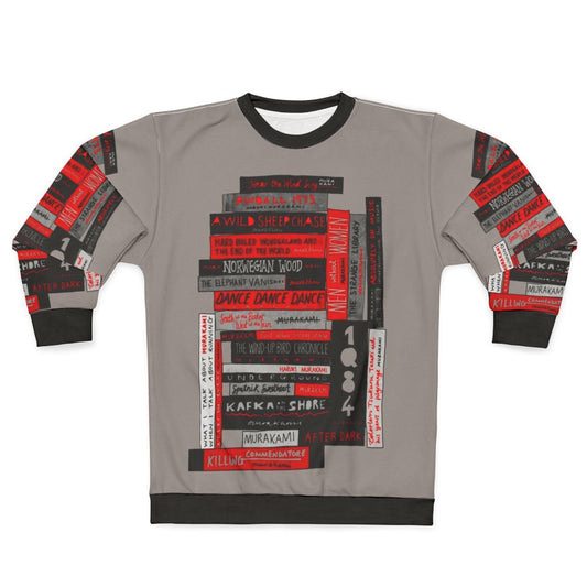 Murakami Book Stack Fanatic Sweatshirt