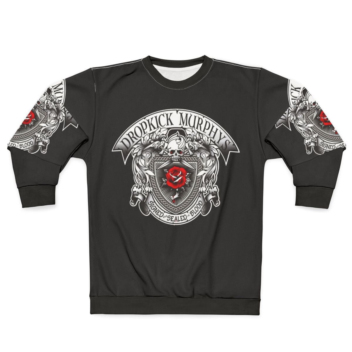 Dropkick Murphys Silver Logo Sweatshirt