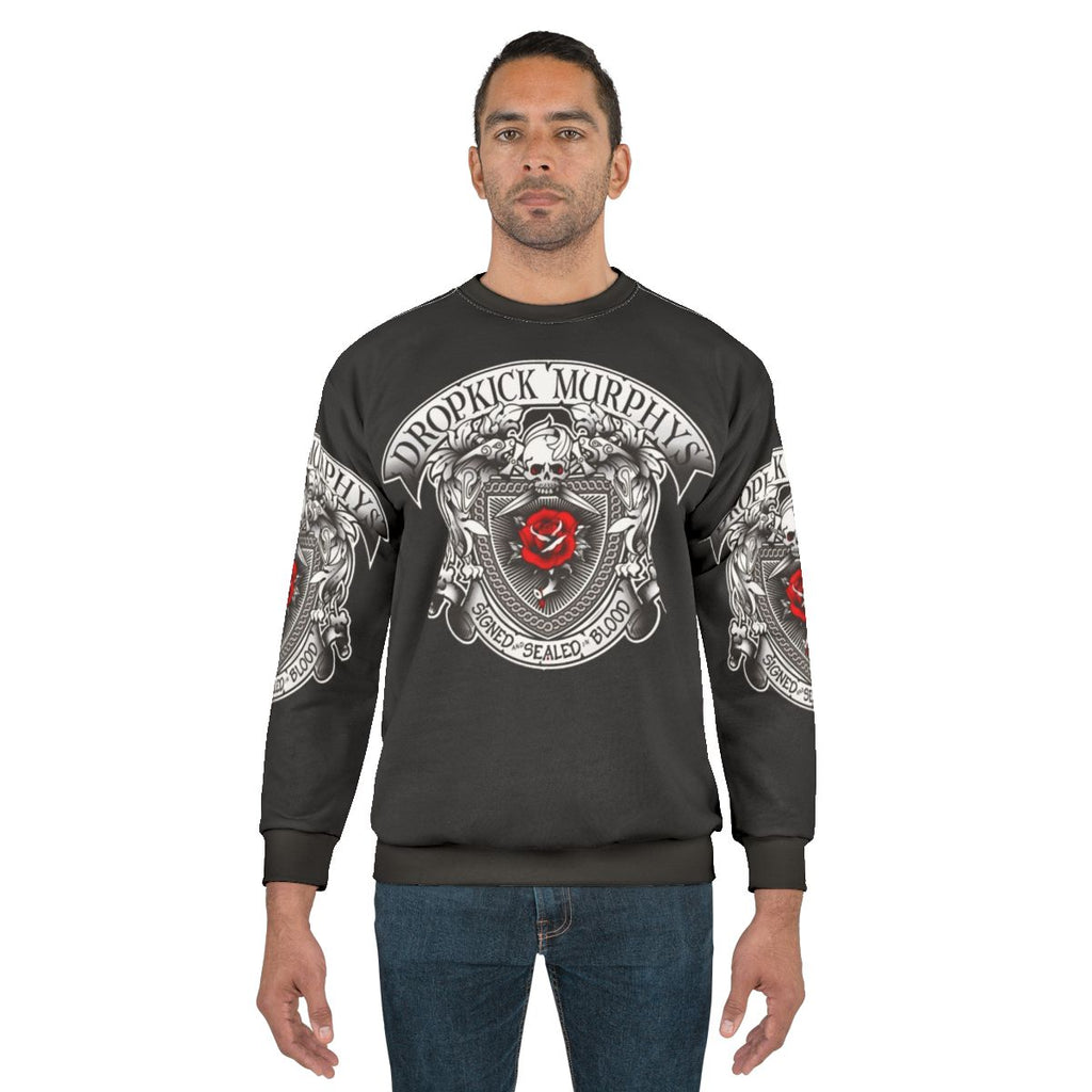 Dropkick Murphys Silver Logo Sweatshirt