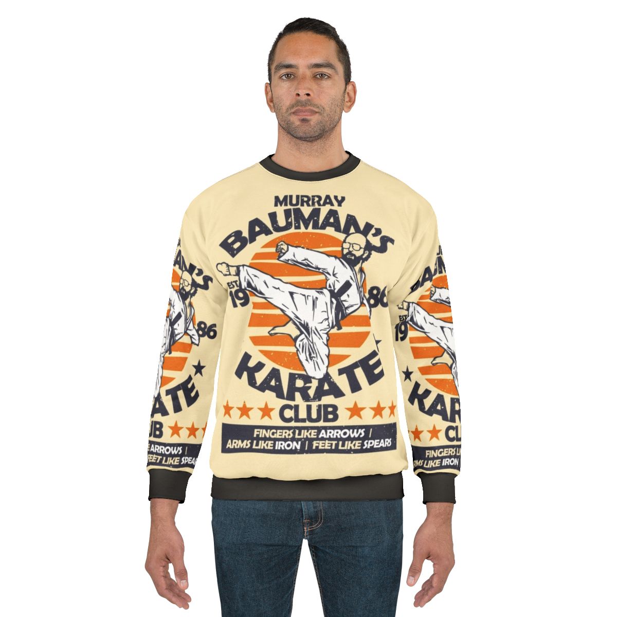 Murray Bauman's Karate Club Stranger Things Sweatshirt