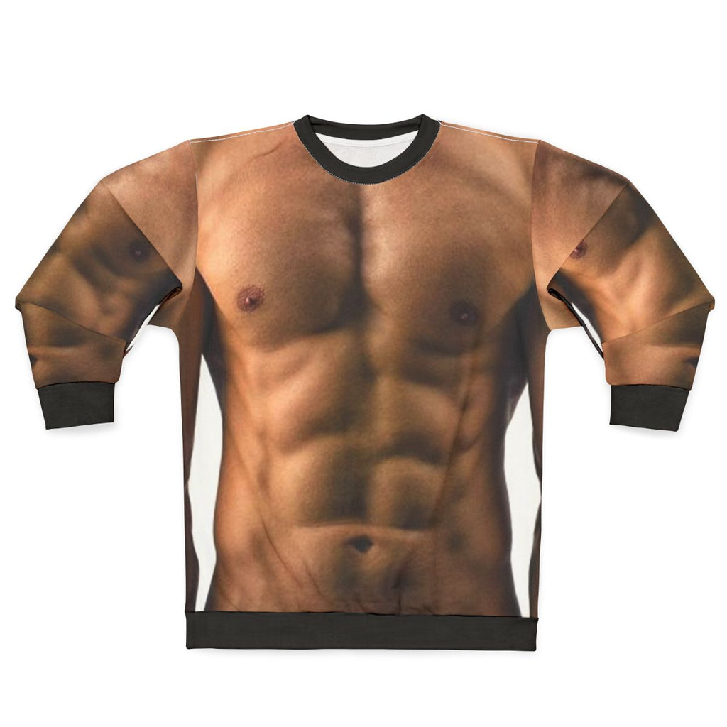 Muscle Man Bodybuilder 6 Pack Abs Sweatshirt