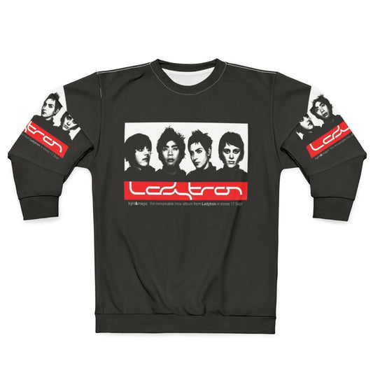 Music Art Sweatshirt with abstract graphic design