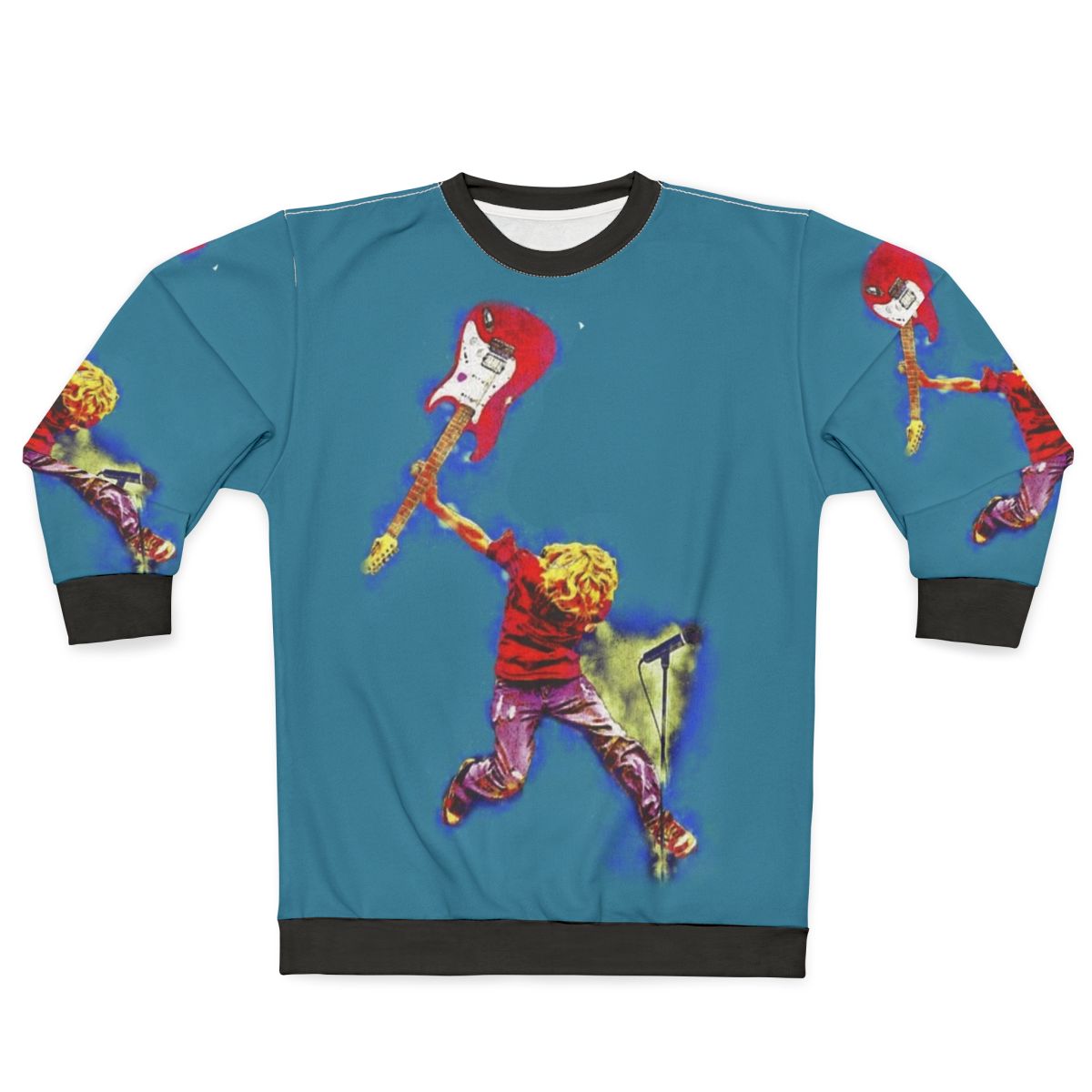 Nirvana-Inspired '90s Grunge Music Sweatshirt