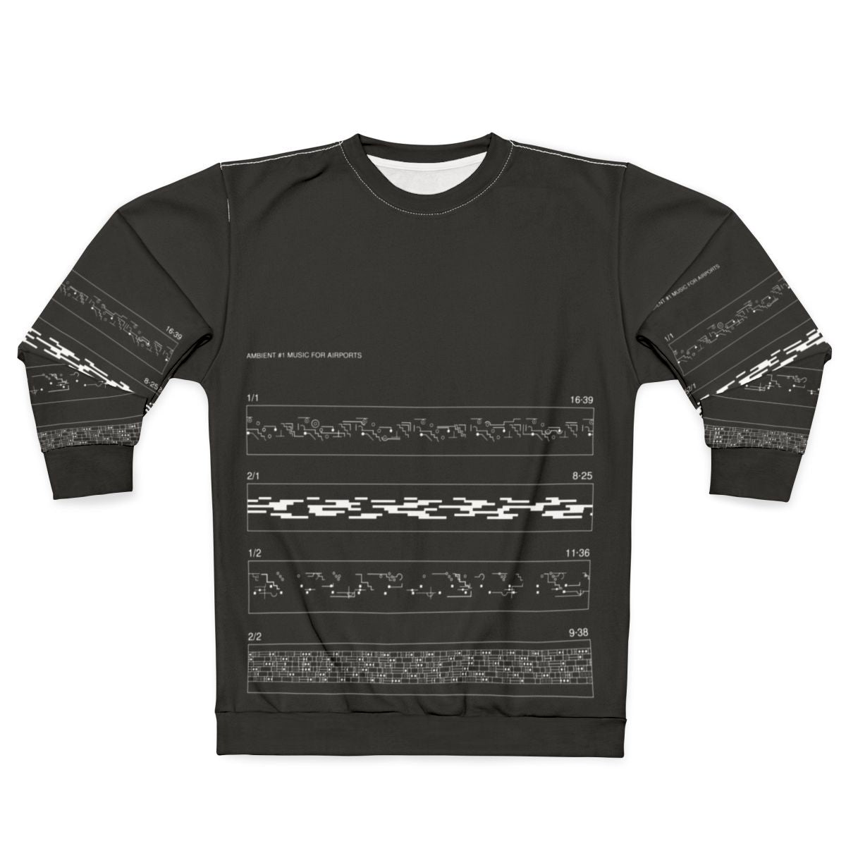 "Music for Airports" Brian Eno Ambient Music Sweatshirt