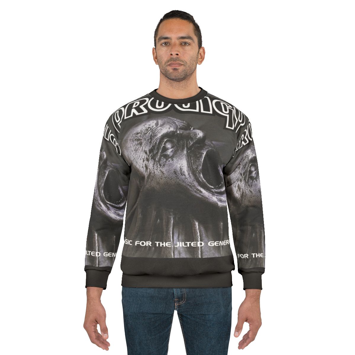 "Music For The Jilted Generation" electronic music inspired classic sweatshirt