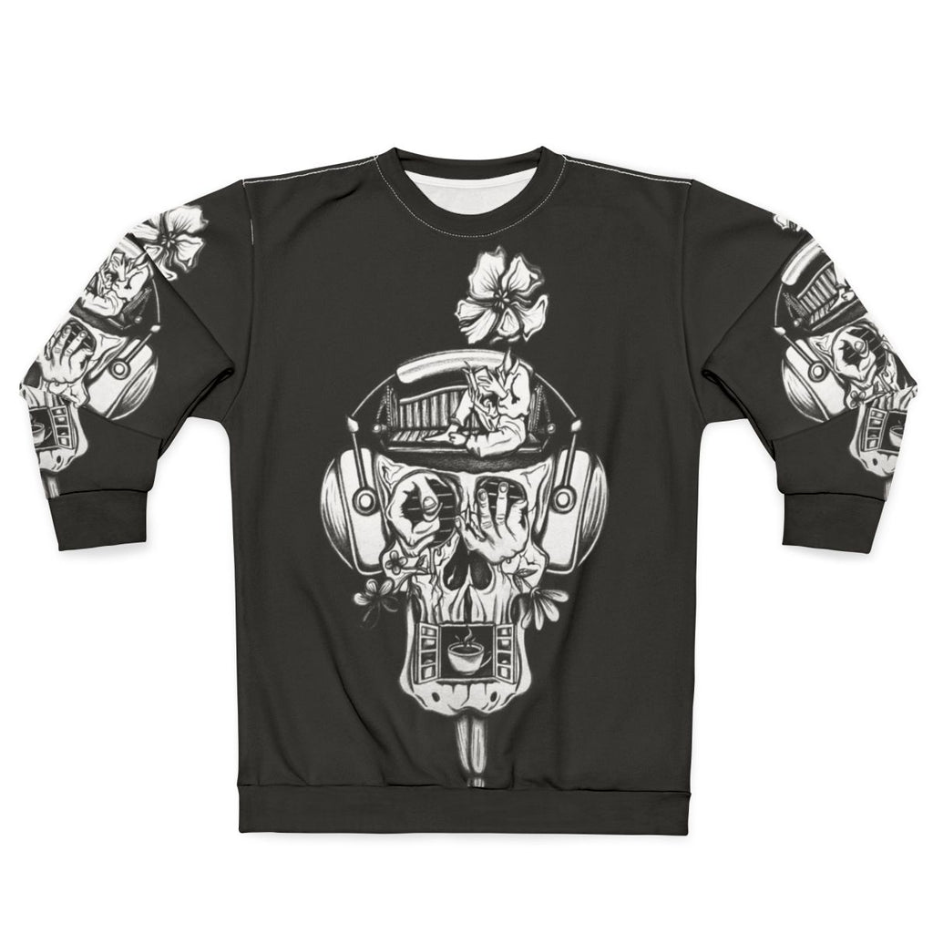 Zachbryan Inspired Graphic Guitar Sweatshirt