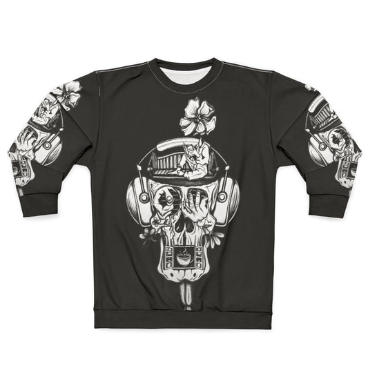 Zachbryan Inspired Graphic Guitar Sweatshirt